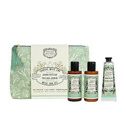 Panier des Sens Precious Jasmine Gel douche 70 ml + Lait pour le corps 70 ml + Crème pour les mains 