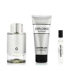 Montblanc Explorer Platinum EDP 100 ml + EDP MINI 7.5 ml + Gel douche corps et cheveux 100 ml