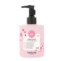 Maria Nila Colour Refresh Hair  Masque capillaire aux pigments colorés Pink Pop 300 ml