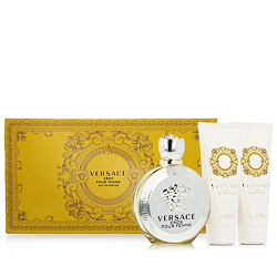 Versace Eros pour Femme EDP 100 ml + Gel douche 100 ml + Lait pour le corps 100 ml + Trousse de maqu
