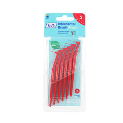 TePe Angle Brossettes interdentaires  2 Rouge (0,5 mm) 6 pces