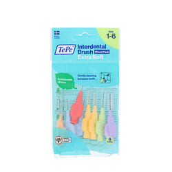 TePe Extra Soft Brossettes interdentaires 1-6 Mix 8 pces