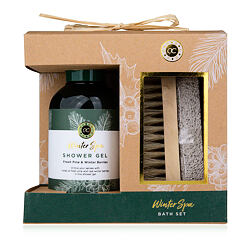 Accentra Winter Spa Fresh Pine & Winter Berries Bath Set