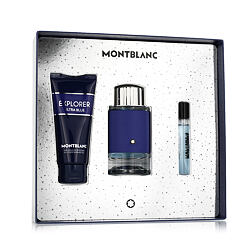 Montblanc Explorer Ultra Blue EDP 100 ml + EDP MINI 7.5 ml + Gel douche corps et cheveux 100 ml