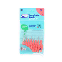 TePe Extra Soft Brossettes interdentaires 2 Rouge (0,5 mm) 8 pces