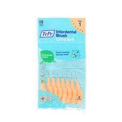 TePe Extra Soft Brossettes interdentaires 1 Orange (0,45 mm) 8 pces