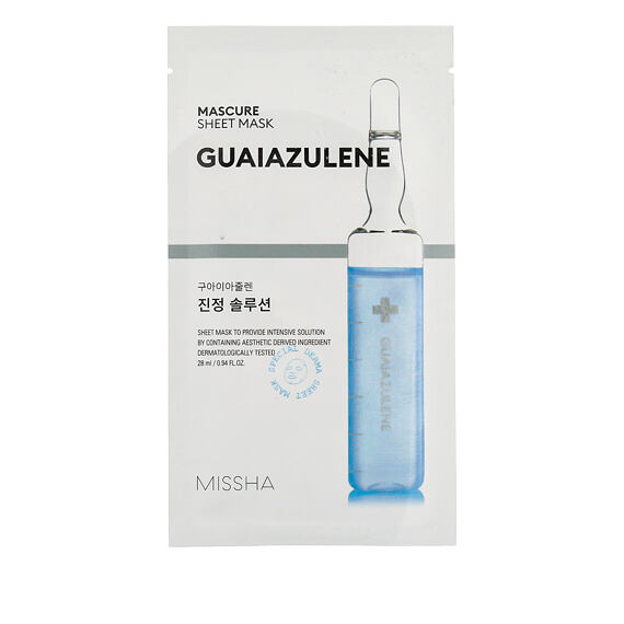 MISSHA Mascure Sheet Mask Guaiazulene 28 ml