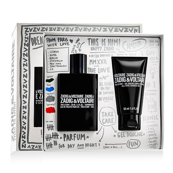 Zadig & Voltaire This is Him EDT 50 ml + Gel douche 50 ml