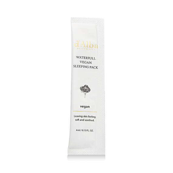 d'Alba Waterfull Vegan Sleeping Pack 12 x 4 ml