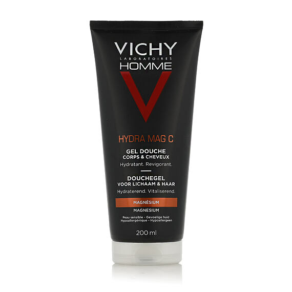 Vichy Homme Hydra Mag C Shower Gel Body & Hair 200 ml