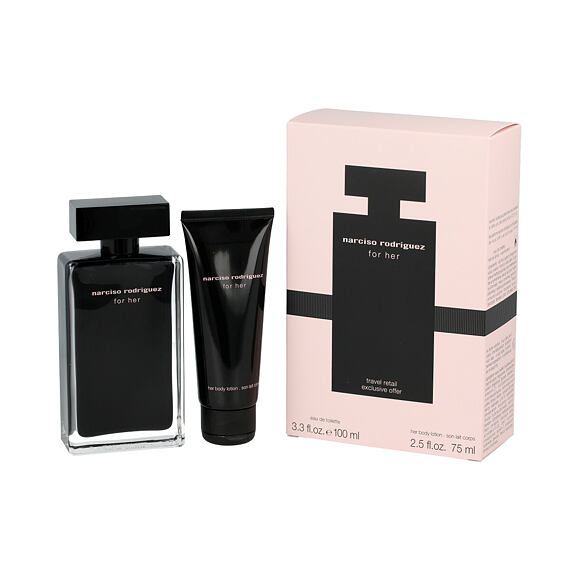 Narciso Rodriguez For Her EDT 100 ml + Lait pour le corps 75 ml