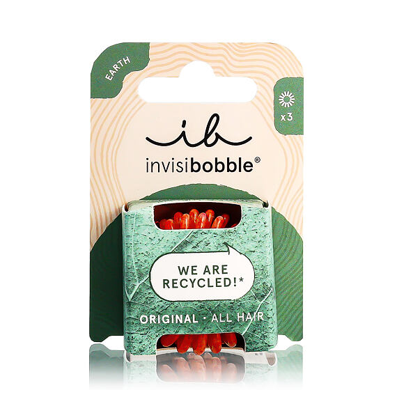 Invisibobble ORIGINAL Earth Collection Elastiques spirale Save It or Waste It 3 pces