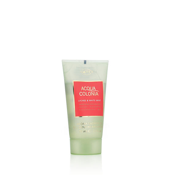 4711 Acqua Colonia Lychee & White Mint Gel douche parfumé (Unisexe) 75 ml
