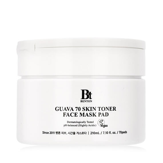 Benton Guava 70 Skin Toner Face Mask Pad 70 Sheets 210 ml