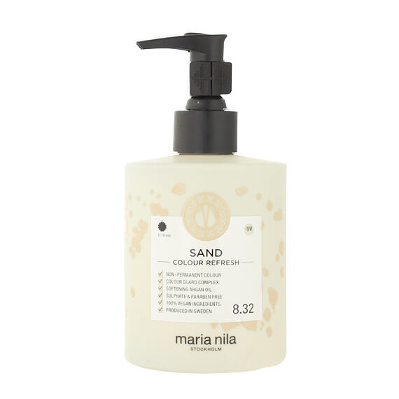 Maria Nila Colour Refresh Hair Masque capillaire aux pigments colorés Sand 300 ml