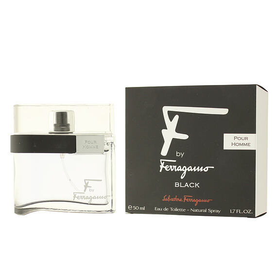 Salvatore Ferragamo F by Ferragamo Black Eau de Toilette (Homme) 50 ml