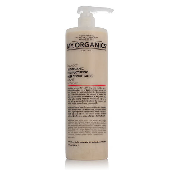 MY.ORGANICS The Organic Restructuring Deep Conditioner Argan 1000 ml