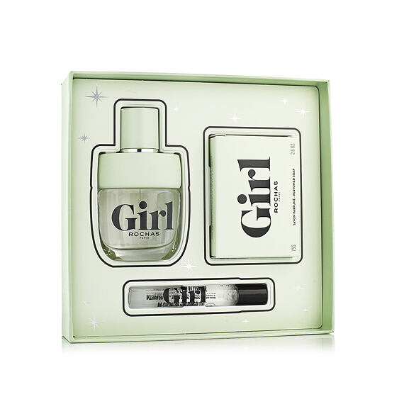 Rochas Girl EDT 60 ml + EDT MINI 7.5 ml + Savon parfumé 75 g