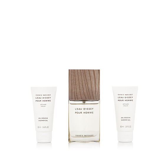 Issey Miyake L'Eau d'Issey Pour Homme Vétiver EDT Intense 50 ml + Gel douche 2 x 50 ml