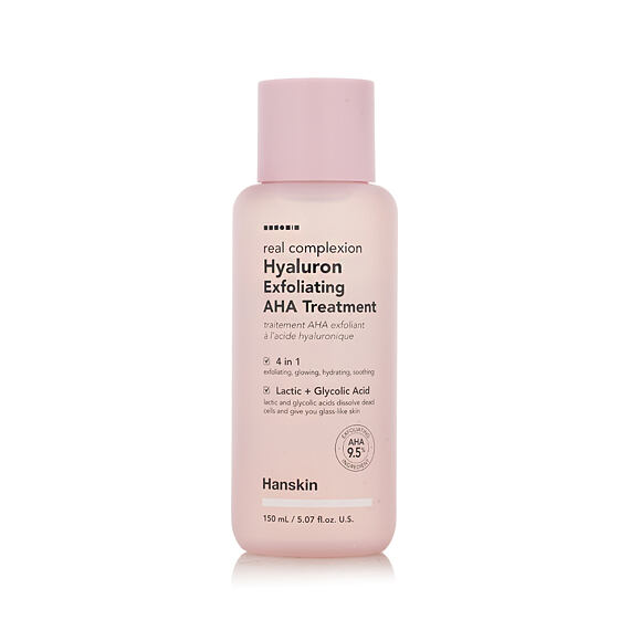 Hanskin Real Complexion Hyaluron Exfoliating AHA Treatment 150 ml