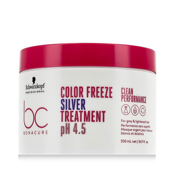 Schwarzkopf Professional BC Bonacure Color Freeze pH 4.5 Silver Treatment 500 ml