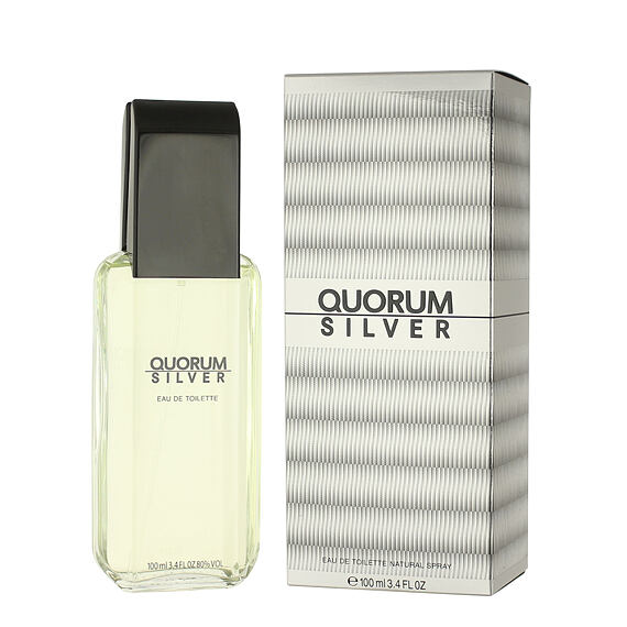 Antonio Puig Quorum Silver Eau de Toilette (Homme) 100 ml