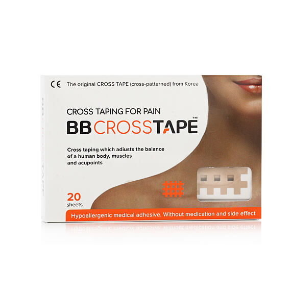 BB Tape Cross Tape C-Type Beige (XL 45 x 50 mm) 40 pces