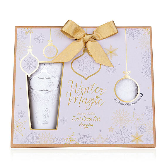 Accentra Winter Magic Foot Care Set With Cosy Socks