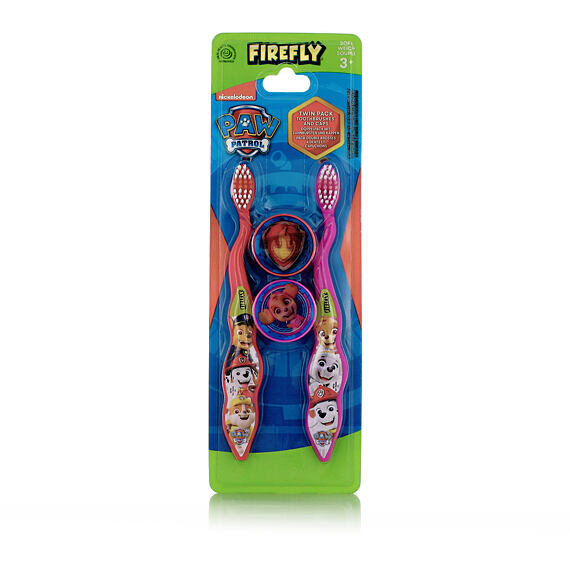 Nickelodeon Firefly Paw Patrol Twin Pack Soft 3+ (Red and Pink)