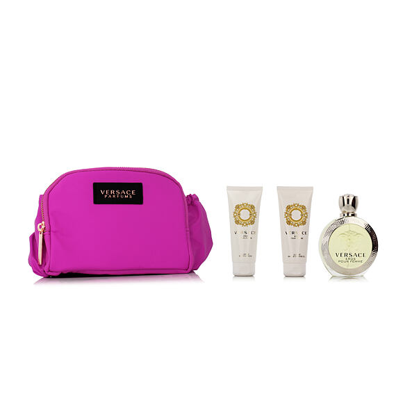 Versace Eros pour Femme EDT 100 ml + Gel douche 100 ml + Lait pour le corps 100 ml +