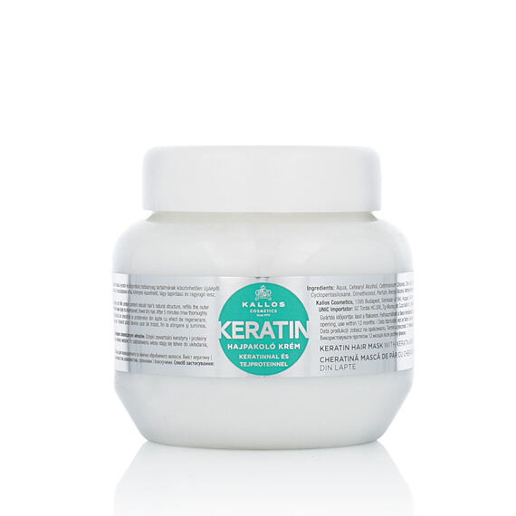 Kallos Keratin Hair Mask With Keratin And Milk Protein 275 ml