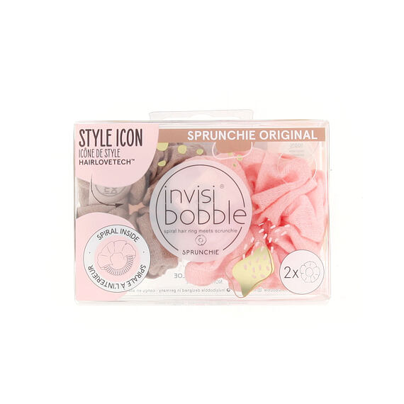 Invisibobble SPRUNCHIE ORIGINAL Duo Hair-Band Nordic Breeze Go with the Floe 2 pces