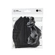 NEQI Serviette adulte trois couches M-L (noir) 3 pces